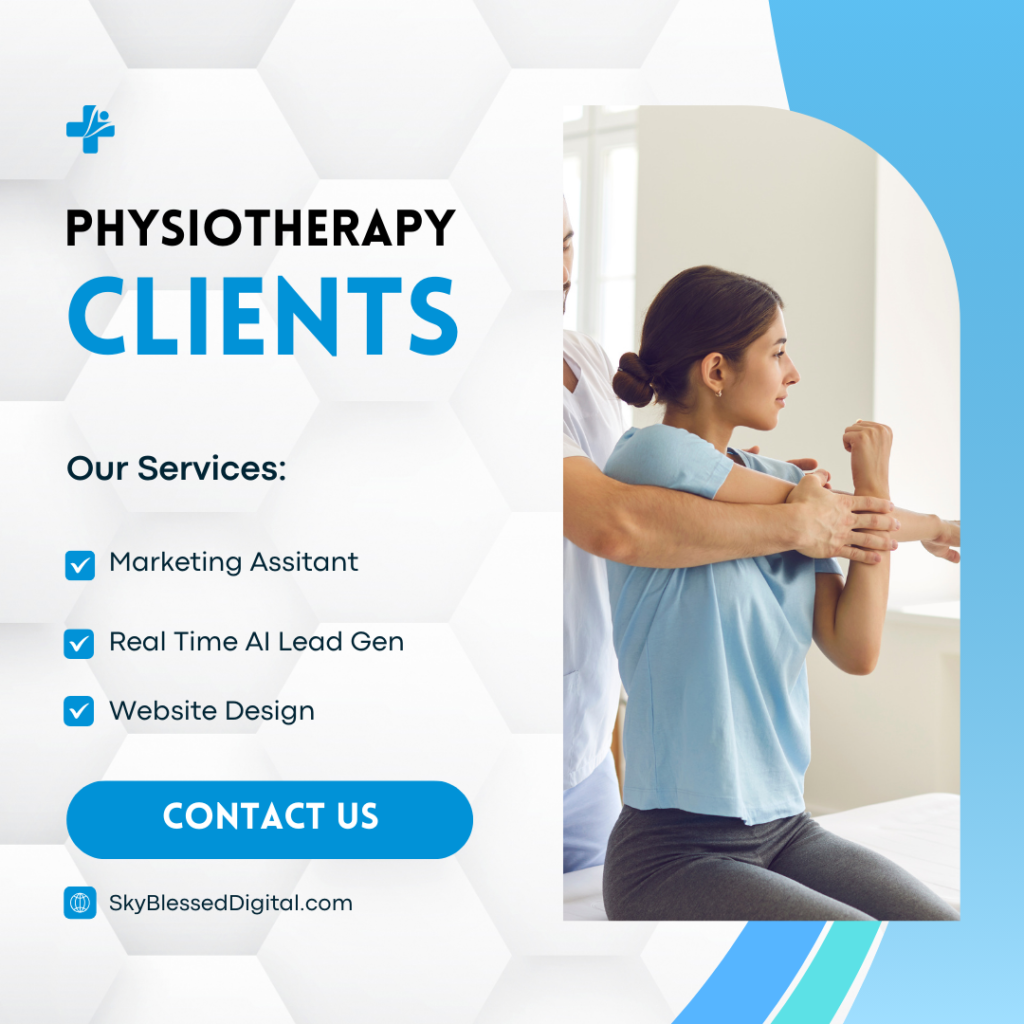 Physiotherapy Clients Are Looking For Your Services in Lubbock Texas. We Will Make Sure They Find You!